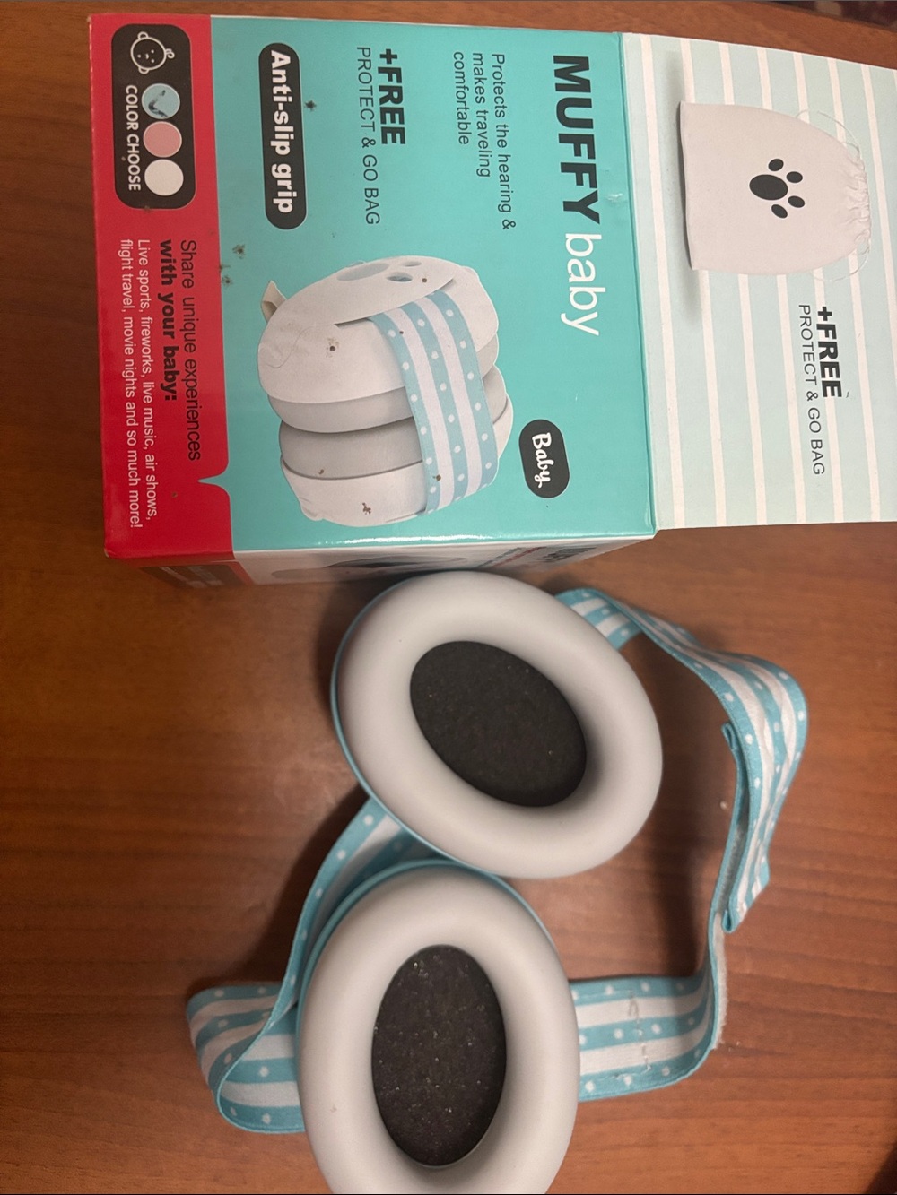 Infant / Toddler Headphones ear protraction